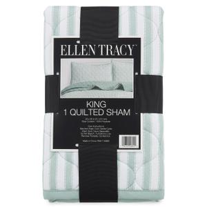 2 x Ellen Tracy King 1 Quilted Sham