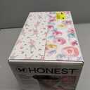 The Honest Company Comfort Dry Disposable Diapers for Sensitive Skin, Hypoallergenic, Rose Blossom + Tutu Cute, Club Box Size 1 (814 lbs), 78 Count