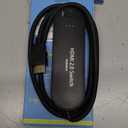 HDMI Switch 4K@60Hz 3 in 1 Out, HDMI Splitter with . Long Cable, 3 Port Hdmi Switcher Box Supports Full HD 4K 1080P 3D, HDMI Switch Selector for Xbox PS3 4 5 TV Gaming Mac Roku HDTV