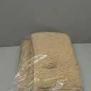 Bath Rugs Chenille 3-Piece Extra Soft and Absorbent Shag Beige Bathroom Rugs, Machine Wash Mat, Strong PVC Non-Slip Underside, Plush Carpet Mats (Beige)