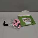 EXPAWLORER Double Side Anti-Slip Dog Socks with Adjustable Straps-Strong Grips Traction Control for Indoor on Hardwood Floor Wear,Best Paw Protector for Puppy Small Medium Large Dogs,X-small (6 Count) (Pink)