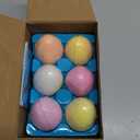 Dan&Darci Dino Egg Bath Bombs for Kids - Easter Basket Stuffers - Kid Baths Bomb with Surprise Inside - Dinosaur Toys Gift for Boys and Girls Ages 6 7 8 Years Old Gifts - Fun Educational Toy Fizzy