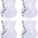 Neck Gaiter for Men Reflective Face Mask Cover, UV Sun Protection Neon Balaclava Hi Vis Bandana for Work
