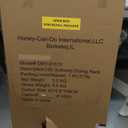 Honey-Can-Do Heavy-Duty Foldable Laundry Drying Rack – Portable Shoes & Clothes Rack for Indoor & Outdoor Use, Space-Saving Design, Easy to Fold Gullwing Design, Sturdy Metal, 50lb. Capacity, White