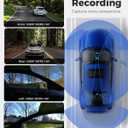 360 View 4 Channel Dash Cam Front and Rear Left Right Inside Camera for Cars, GPS and 5G Band WiFi, Night Vision, 160 Wide Angle, WDR, 24H Parking Mode, Supercapacitor, Included 128GB Card