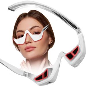 3D Eyelift Device  Red Light Under Eye Therapy with Microcurrent & 3D Fit Design | Reduces Wrinkles, Dark Circles & Puffiness | Silent Operation for Sensitive Skin & Busy Lifestyles