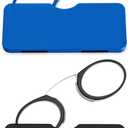 DXYXYO Mini Armless Reading Glasses Clip on Nose for Men Women 2 Pack Thin Compact Readers with Small Portable Case