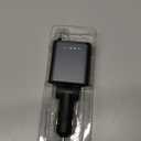 LISEN Retractable Car Charger, Gifts for Him Her, Cars Adapter USB C Fast Charger, gifts for Mothers Day Travel Essentials Car Accessories for Men Women Gifts for iPhone 17 16 15 14 13 12, Samsung S26 (Grey)