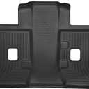Husky Liners X-act Contour Floor Mats | Fits 2015-2020 Chevrolet Suburban, GMC Yukon XL, Cadillac Escalade ESV w/2nd Row Bucket | 3rd Row, 1-pc Black - 53281
