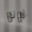 DERNORD 3/8 Inch Stainless Steel Mini Ball Valve NPT FxM Thread with Stainless Handle(Pack of 2)