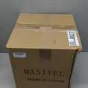 Plug in Modern Globe Pendant Light Mid Century Brass Ceiling Hanging Light with Milk White Lampshade Dimmable Minimalist 10" Chandelier with Plug in Cord for Living Room Bedroom Kitchen