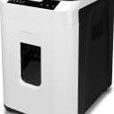 Aurora Commercial Grade 200-Sheet Auto Feed High Security Micro-Cut Paper Shredder/ 60 Minutes/Security Level P-5
