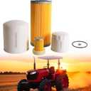 Filter Kit for Mahindra 28XL Tractor with 1.3L Engine, Oil Filter/Fuel Filter/Air Filter/Hydraulic Filter Kit Replaces# MAM0117 31A6200317 10382585000 35460501800
