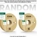 eSUN PLA Basic Filament 1.75mm, 3D Printer Filament High Speed PLA for Fast Printing, 1KG Spool (2.2 LBS) 3D Printing Filament for High Speed 3D Printers, Purple