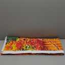 10 x 8ft Indian Diwali Pooja Photo Backdrop Photography Background for Durga Puja, Traditional Chatiya Navratri Ganpati Ganesh Marigold Backdrops Photo Booth Prop Decorations Wall Decor Tablecloth (Orange)