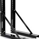 Underbody Truck Tool Box Mounting Brackets Kit, Bolted Formed Steel Mounting Brackets with Screws Spacers and Bolts for 24 x 24 Inch Underbody Truck Tool Box, Set of 2