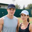 Men Quick Dry Performance Running Cap Lightweight Sports Hat Outdoor Athletic Sun Cap (Grey)