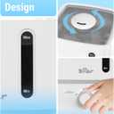 Bear Humidifiers for Bedroom, 2.5L Cool Mist Humidifiers and Oil Diffuser, Quiet Rapid humidifiers for Home Whole House, with Adjustable Mist Output and Auto Shut-off, White