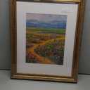Golden State Art, 16X20 Ornate Vintage Photo Frame with White Mat for 11X14 Pictures or 16X20 Without Mat, Bronze Color