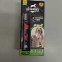 Dog Nail Grinder with 2 LED Lights Powerful 2 Speeds Super Quiet Dog Nail Trimmers with 3 Grinding Wheels Rechargeable Pet Dog Nail Clippers for Large Medium Puppy Dogs Dog Nail File Cat Nail Clipper (Orange)