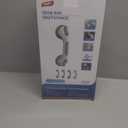 TAILI Shower Grab Bar, 2 Pack 12 Inch Suction Grab Bars for Bathtubs and Showers for Elderly, Shower Handle for Seniors Bathroom Safety Grip, No Drilling Removable,Grey (Gray)