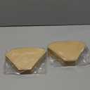 #4 Cone Coffee Filter 8-12 Cup, 200 Count Unbleached Natural Paper, No Blowout, Disposable for Pour Over and Drip Coffee Maker