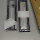 QCAA Solid Brass Mail Slot, with Solid Brass Interior Back Plate, 13" x 3.625", Matte Black, 1 Pack, Made in Taiwan