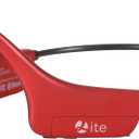 QAZITV Bone Conduction Headphones Bluetooth Open Ear Earbuds Wireless Headset Bluetooth Titanium Lightweight Waterproof for Workout Running Hiking Walking Bicycling (Red)