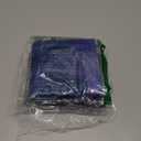 Flutesan 3 Pieces Golf Ball Towel 5.5 x 5.5 Inch, Wet and Dry Small Pocket Towel with D Clip Portable Golf Ball Cleaner Accessories for Men Women Course Exercise(Black, Grey, Blue)