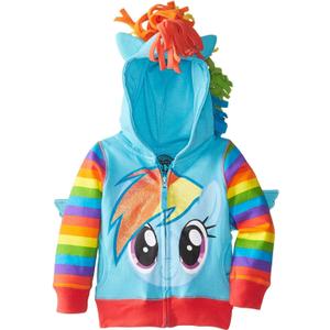 My Little Pony Girls' Little Rainbow Dash Blue Multi (8-10)