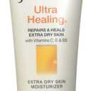 Jergens Ultra Healing Lotion, Hand and Body, Dry Skin Travel Size Moisturizer, for Absorption into Extra Dry Skin, Use After Washing Hands, 1 Ounce, with HYDRALUCENCE blend, Vitamins C, E, B5, 24 Pack