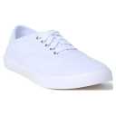 Time and Tru Women's Casual Lace up Sneakers
 (10 Wide, White)