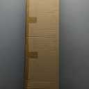 Kitstorack Narrow Console Table Behind Sofa Couch, Design with Adjustable Height (25"-33") & Power Outlets, Small Entryway Table - 5.9" D x39.4 L, Rustic Brown