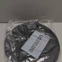 BATTOO Collapsible Laundry Basket Foldable Mesh Pop Up Hamper with Handles for Laundry Room, Bathroom, Kids Room, College Dorm, Travel, Storage Organizer Black (13 x 23.7 inch)