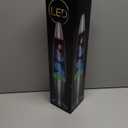 Liquid Motion Lamp with Remote, 17 Color Changing Night Light, 13.5 Inch RGB LED Table Lamp for Kids & Adults, Home Decor, Christmas, Party (White)