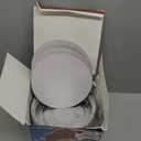 7 Inch Aluminum Round Foil Pans with Paper Lids 60pack Disposable Aluminum Tin for Roasting Baking Cooking