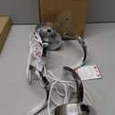 Modern Spiral LED Table Lamp Set of 2, 10W Touch Control Table Lamp with USB Charging Ports, Dimmable 3 Color Modes Bedside Nightstand Desk Lamp Light for Bedroom, Living Room, Office -Silver