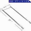 Leship 27" Burner Tube Set Replace for Weber 7507, Spirit E-200 E-210 S-200 S-210 (Side Control), Spirit 500, Genesis Silver A Gas Grills, 304 Stainless Steel Gas Grill Burner Tube Kit