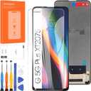 Screen for Motorola Moto G 5G Plus Screen Replacement for Moto ONE 5G LCD Screen Edge S/One 5G UW Touch Display Digitizer Assembly XT2075,XT2075-2 Repair PartsBlack