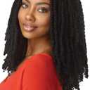Outre X-Pression - Twisted Up - Springy Afro Twist 16" 3X (3 Pack, JET BLACK 1)
