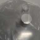 Meifuly Vacuum Therapy Machine Cups, 1800ml & 2100ml (8.4inch & 7.2inch Diameter) Vacuum Cupping Machine Accessories Cups with Y Hose, White 2 Pairs