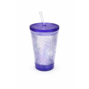 Luum Glo & Go Led 18 Oz Tumbler Firewrk