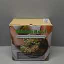 Umite Chef Mixing Bowls with Airtight Lids Set, 8PCS Stainless Steel Khaki Nesting Bowls with Grater Attachments, Kitchen Bowls with Non-Slip Bottoms, Size 5, 4, 3.5, 2, 1.5QT for Mixing & Serving