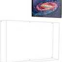 WICUS 3mm Acrylic Display Case for Lego 31212 The Milky Way Galaxy Dustproof Clear Display Box(NOT Included The Model)