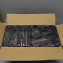 Domensi 32 Pcs 2 oz Glass Jars with Lids Travel Size Round Leakproof Empty Cosmetic Jars with Inner Liners Lid for Storing Makeup Lotions Face Cream Ointments Candle DIY Making (Pea Green)