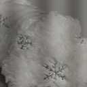 Hommtina Christmas Tree Skirt 48 Inches White Tree Skirt,Christmas Tree Decorations Faux Fur Tree Skirt for Xmas Holiday Home Party Decorations Ornaments(Snowflake)