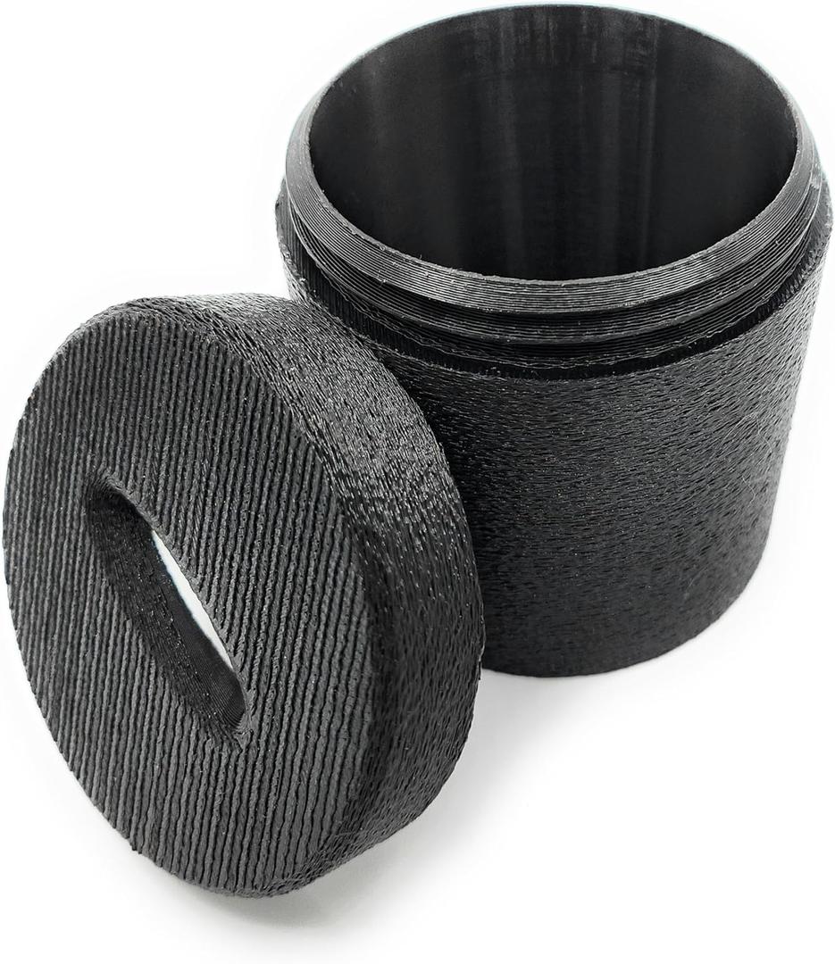 Coin Caddy Coin Holder for Cars Low Profile Change Coin Holder for Car Cup Console Coin Storage Container Change Organizer with Lid