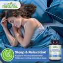 Why Not Natural Magnesium Glycinate 500 mg Capsules Supplement - Vegan, No Filler - Supports Sleep and Relaxation, EXP: 06/2028
