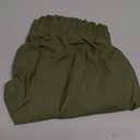 Belle Poque Linen Shorts for Women Summer Casual Shorts Green High Waisted Shorts Dress Shorts Tailored Shorts S