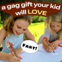 Farting Poop Pen Makes 7 Funny Fart Sounds - Perfect Stocking Stuffers for Kids, Teens & Boys - This Poop Pen Makes Funny Gifts for Christmas - Fart Pen Gag Gifts & White Elephant Gift (Original)